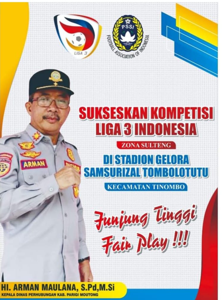 Dishub Sukseskan Kompetisi Liga 3