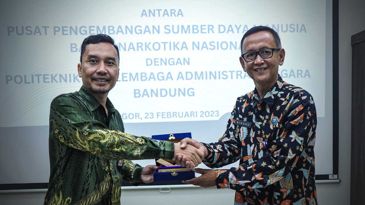 BNN dan STIA LAN Bandung Kerja Sama Ciptakan SDM Bersinar