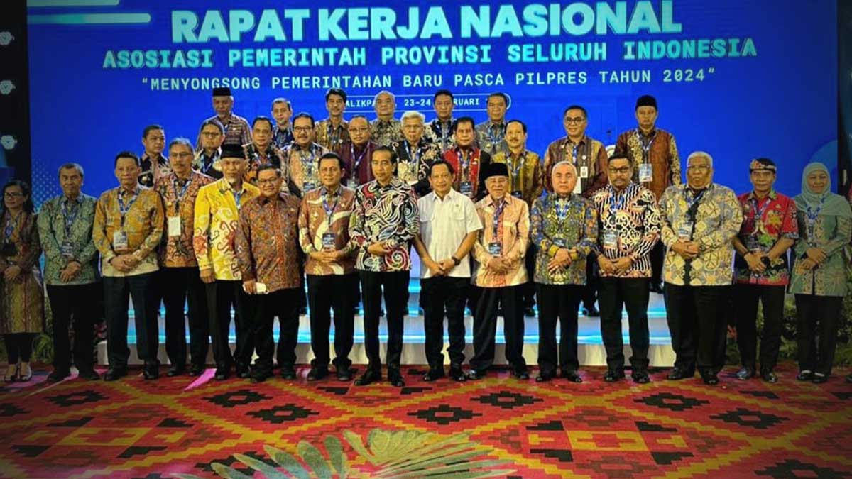 Wakil Gubernur Sulteng Hadiri Rakernas APPSI 2023 di Balikpapan Bersama Presiden Jokowi