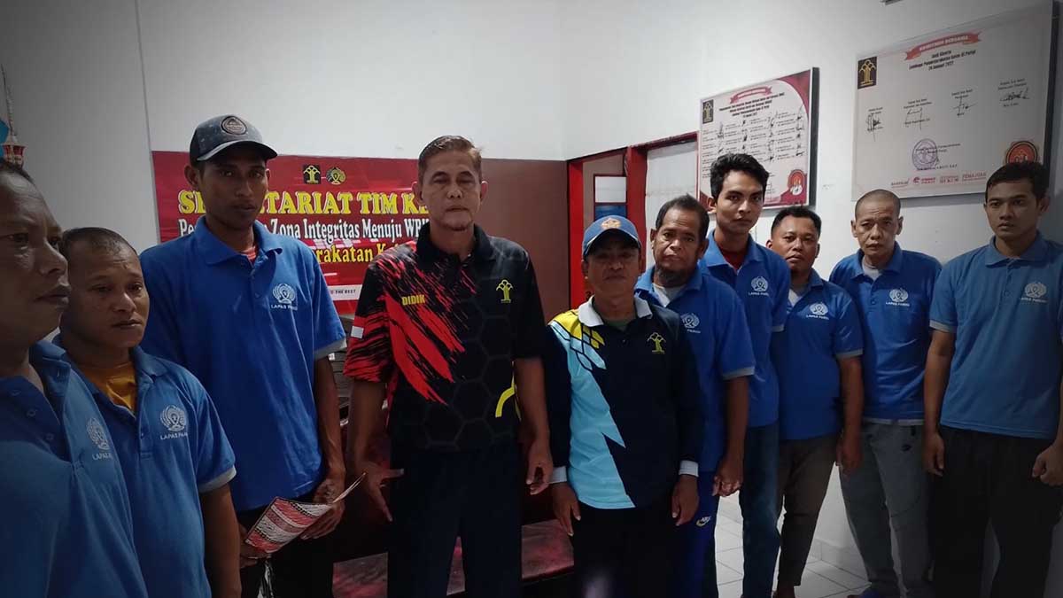Delapan Warga Binaan Lapas Parigi Dapat Remisi Hari Raya Nyepi