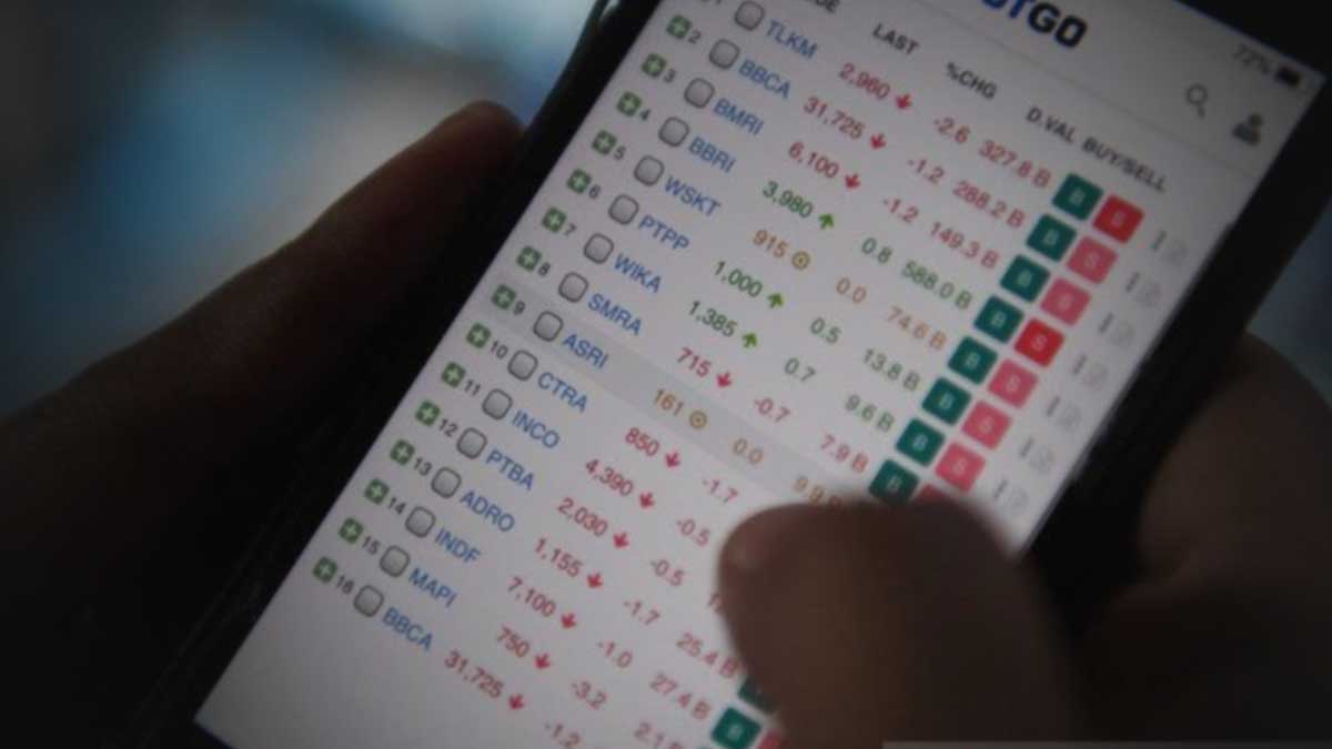 Lima Bulan Terakhir Transaksi Pasar Modal di Sulteng Capai Rp2,44 Triliun