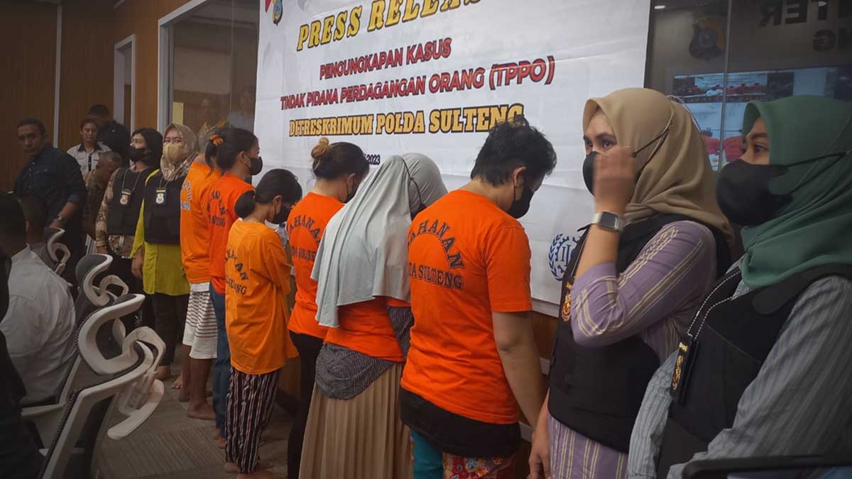 Polda Sulteng Berhasil Bongkar Jaringan Perdagangan Bayi Antarpulau